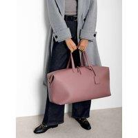 Katie Loxton Faux Leather Weekend Bag Dusky Rose