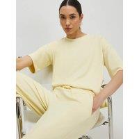 River Island Relaxed Boxy Top Yellow
