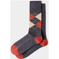 Hackett 2 Pack Argyle & Polka Dot Cotton Rich Socks Grey Mix