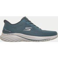 Skechers Wide Fit Bounder 3.0 Reoccurrence Trainers Grey Mix