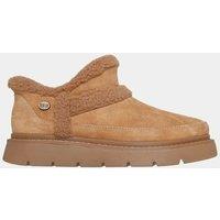 Skechers BOBS Keepsakes Lite Suede Ankle Boots Tan