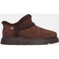 Skechers BOBS Keepsakes Lite Suede Ankle Boots Chocolate