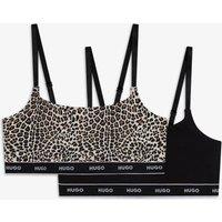 Hugo 2 Pack Non Wired Bralettes Multi