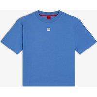 Hugo Cotton Modal Lounge T-Shirt Light Blue