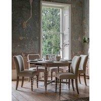 Gallery Direct Artisan Oak Round Extendable Dining Table Natural