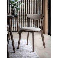 Gallery Direct Set of 2 Hatfield Dining Chairs Brown Mix