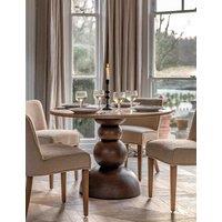 Gallery Direct Sculpt Round Dining Table Natural Mix