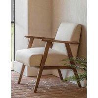 Gallery Direct Neyland Armchair in Linen Beige Mix