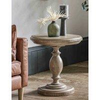 Gallery Direct Vancouver Round Wood Side Table Natural