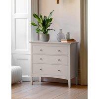 Gallery Direct Hastings 3 Drawer Chest Grey