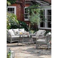 Gallery Direct Menton 4 Seater Garden Lounge Set Light Grey