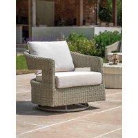 Gallery Direct Hvar Outdoor Swivel Chair Natural