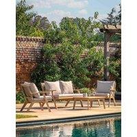 Gallery Direct Marina 4 Seater Lounge Set Beige