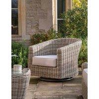 Gallery Direct Ragusa Swivel Outdoor Chair Natural