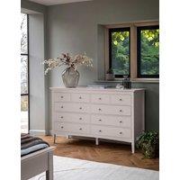 Gallery Direct Hastings Wide 10 Drawer Chest Grey