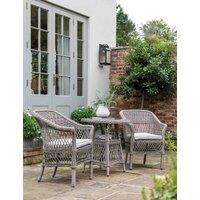 Gallery Direct Menton 2 Seater Bistro Set Grey
