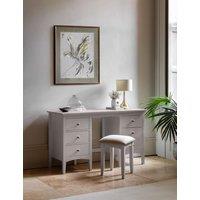 Gallery Direct Hastings Dressing Table & Stool Grey