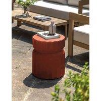 Gallery Direct Cirella Outdoor Side Table Dark Red
