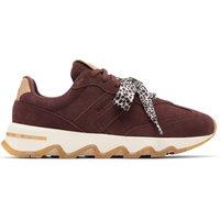 Sorel Kinetic Ember LX Suede Lace Up Trainers Brown