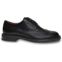 Tommy Hilfiger Abrasivato Leather Brogues Black