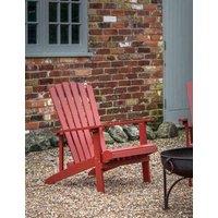 Gallery Direct Siena Lounge Chair Dark Red