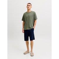 JACK & JONES Pure Cotton Loungewear Set Green