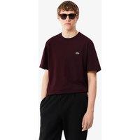 Lacoste Pure Cotton Mid Weight T-Shirt Dark Red