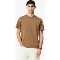 Lacoste Pure Cotton Mid Weight T-Shirt Tan