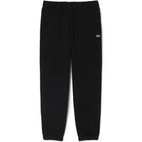 Lacoste Cuffed Brushed Fleece Joggers Black