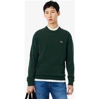 Lacoste Pure Cotton Crew Neck Jumper Green
