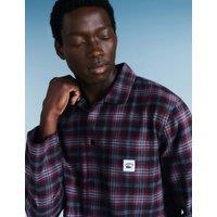 Lacoste Pure Cotton Checked Pyjama Set Navy Mix