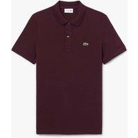 Lacoste Slim Fit Pure Cotton Pique Polo Shirt Dark Red