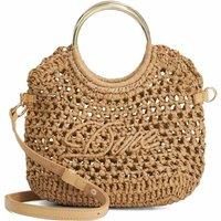 Dune London Raffia Grab Bag Natural