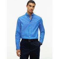 Tommy Hilfiger Pure Cotton Striped Shirt Blue Mix