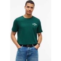 Tommy Hilfiger Pure Cotton 1985 Slogan T-Shirt Green