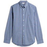 Tommy Hilfiger Pure Cotton Checked Flannel Shirt Blue Mix