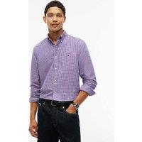 Tommy Hilfiger Pure Cotton Check Oxford Shirt Red Mix