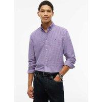 Tommy Hilfiger Pure Cotton Check Oxford Shirt Red Mix