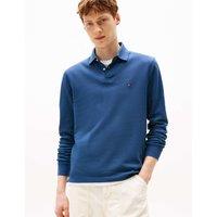 Tommy Hilfiger 1985 Cotton Rich Pique Polo Shirt Blue