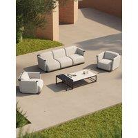 Royalcraft Oryn 5 Seater Garden Lounge Set Light Cream