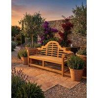 Royalcraft Ciara Wooden 3-Seater Garden Bench Natural