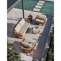 Royalcraft Lucca 5 Seater Lounge Set Natural