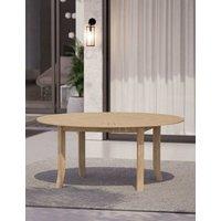 Royalcraft Maris Round 4 Seater Garden Dining Table Natural