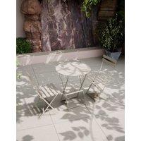 Royalcraft Padstow Folding 2 Seater Bistro Set Cream