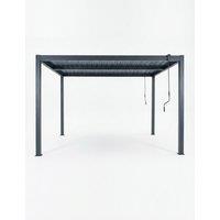 Royalcraft Pure '3M x 3M' Pergola Black/Grey