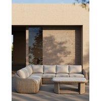 Royalcraft Bora 6 Seater Garden Lounge Set Beige