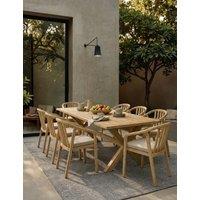 Royalcraft Lidia 8 Seater Garden Dining Set Natural