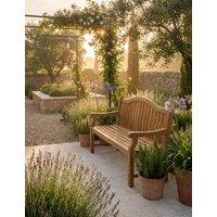 Royalcraft Maria Large 4-Seater Garden Bench Natural