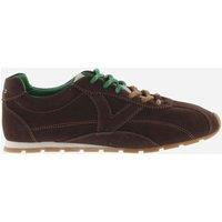 Victoria Suede Side Detail Trainers Brown