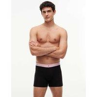 Tommy Hilfiger 5 Pack Signature Cotton Rich Boxers Black Mix